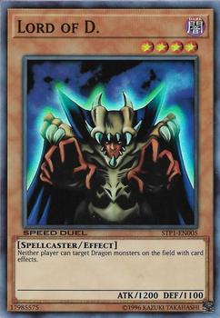 2019 Yu-Gi-Oh! Speed Duel Tournament Pack 1 #STP1-EN005 Lord of D. Front