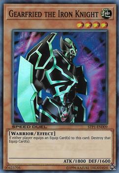2019 Yu-Gi-Oh! Speed Duel Tournament Pack 1 #STP1-EN009 Gearfried the Iron Knight Front