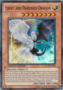 2011 Yu-Gi-Oh! Storm of Ragnarok Special Edition English #STOR-ENSE1 Light and Darkness Dragon Front