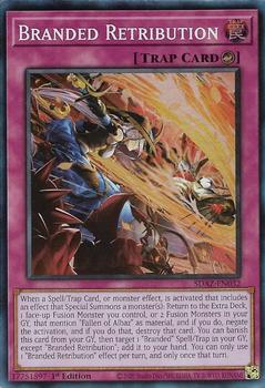 2022 Yu-Gi-Oh! Albaz Strike English 1st Edition #SDAZ-EN032 Branded Retribution Front