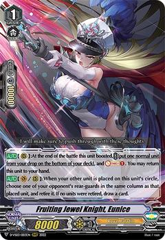 2022 Cardfight!! Vanguard V Special Series 03: V Clan Collection Vol.3 #3 Fruiting Jewel Knight, Eunice Front