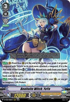 2022 Cardfight!! Vanguard V Special Series 03: V Clan Collection Vol.3 #8 Benitoite Witch, YoYo Front