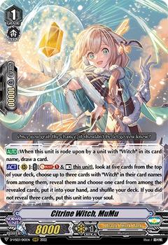 2022 Cardfight!! Vanguard V Special Series 03: V Clan Collection Vol.3 #10 Citrine Witch, MuMu Front