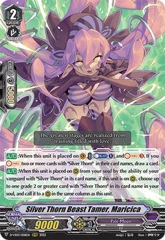 2022 Cardfight!! Vanguard V Special Series 03: V Clan Collection Vol.3 #58 Silver Thorn Beast Tamer, Maricica Front
