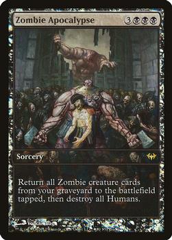 2012 Magic the Gathering Dark Ascension - Promos #80 Zombie Apocalypse Front