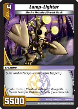 2013 Kaijudo Invasion Earth #42 Lamp-Lighter Front
