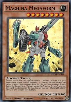 2014 Yu-Gi-Oh! The New Challengers Super Edition English #NECH-ENS06 Machina Megaform Front