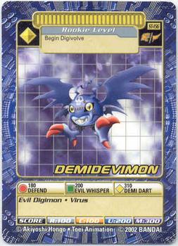 2002 Digimon Battle Street Starter Sets 3 & 4 #ST-156 DemiDevimon Front
