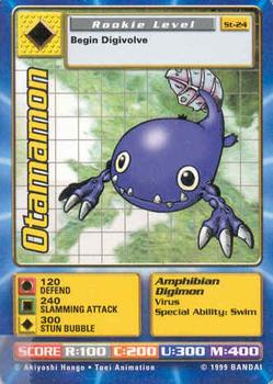 2001 Digimon Battle Series 1 Starter Set #ST-24 Otamamon Front