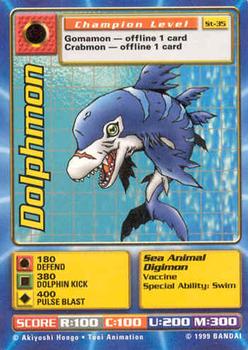 2001 Digimon Battle Series 1 Starter Set #ST-35 Dolphmon Front