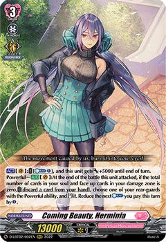 2022 Cardfight!! Vanguard Lyrical Booster Pack 02: Lyrical Monasterio It’s a New School Term! #2 Coming Beauty, Herminia Front