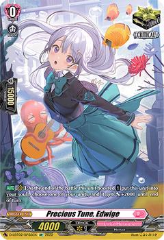 2022 Cardfight!! Vanguard Lyrical Booster Pack 02: Lyrical Monasterio It’s a New School Term! #170 Precious Tune, Edwige Front