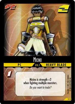 2004 Dothack Enemy Distortion CCG  #3 Micino Front