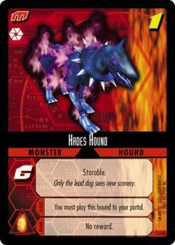 2004 Dothack Enemy CCG Breakout #48 Hades Hound Front