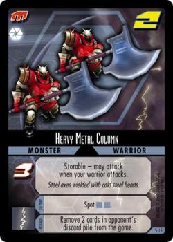 2004 Dothack Enemy CCG Breakout #51 Heavy Metal Column Front