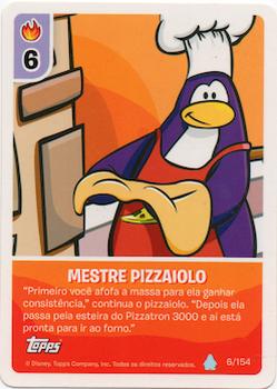 2013 Topps Club Penguin Desafio Ninja #6/154 Mestre Pizzaiolo Front