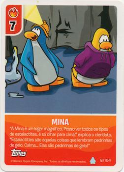 2013 Topps Club Penguin Desafio Ninja #8/154 Mina Front