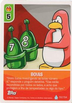 2013 Topps Club Penguin Desafio Ninja #52/154 Boias Front