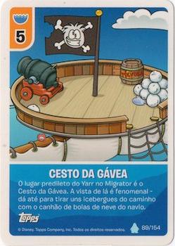 2013 Topps Club Penguin Desafio Ninja #89/154 Cesto da Gávea Front