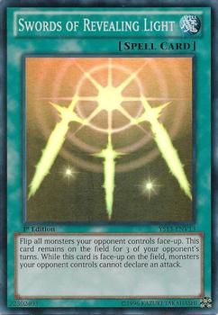 2013 Yu-Gi-Oh! V for Victory English 1st Edition - Power-Up Pack #YS13-ENV13 Swords of Revealing Light Front