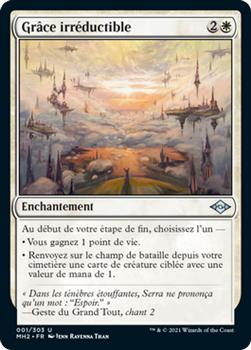 2021 Magic The Gathering Modern Horizons 2 (French) #1 Grâce irréductible Front