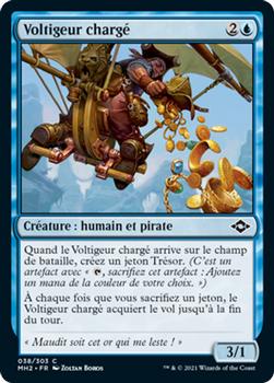 2021 Magic The Gathering Modern Horizons 2 (French) #38 Voltigeur chargé Front