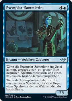 2021 Magic The Gathering Modern Horizons 2 (German) #64 Exemplar-Sammlerin Front