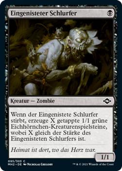 2021 Magic The Gathering Modern Horizons 2 (German) #95 Eingenisteter Schlurfer Front