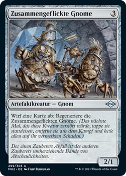 2021 Magic The Gathering Modern Horizons 2 (German) #299 Zusammengeflickte Gnome Front