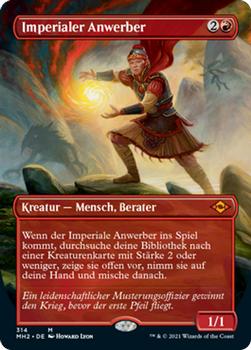 2021 Magic The Gathering Modern Horizons 2 (German) #314 Imperialer Anwerber Front