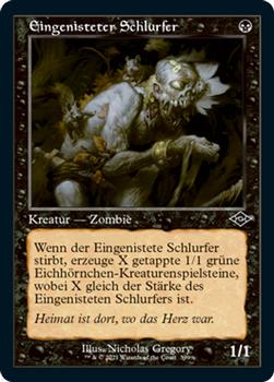 2021 Magic The Gathering Modern Horizons 2 (German) #399 Eingenisteter Schlurfer Front