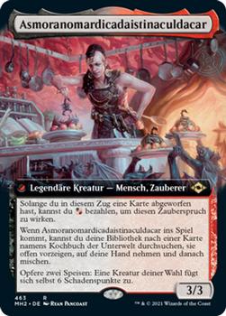 2021 Magic The Gathering Modern Horizons 2 (German) #463 Asmoranomardicadaistinaculdacar Front