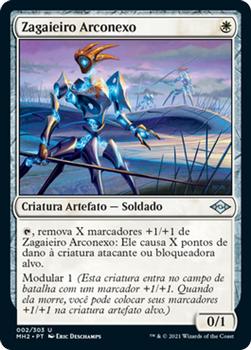 2021 Magic The Gathering Modern Horizons 2 (Portuguese) #2 Zagaieiro Arconexo Front