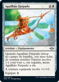 2021 Magic The Gathering Modern Horizons 2 (Portuguese) #5 Aguilhão Farpado Front