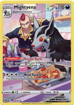 2022 Pokemon Sword & Shield Astral Radiance - Trainer Gallery #TG09/TG30 Mightyena Front