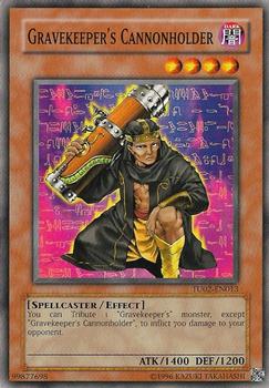 2010 Yu-Gi-Oh! Turbo Pack: Booster Two English #TU02-EN013 Gravekeeper's Cannonholder Front