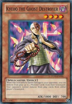 2010 Yu-Gi-Oh! Turbo Pack: Booster Three English #TU03-EN016 Kycoo the Ghost Destroyer Front