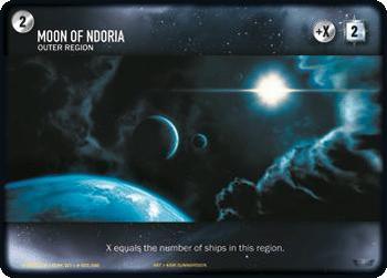 2007 Eve: The Second Genesis Core Set CCG #23 Moon of Ndoria Front