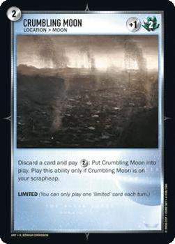 2007 Eve: The Second Genesis Core Set CCG #36 Crumbling Moon Front