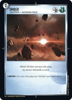 2007 Eve: The Second Genesis Core Set CCG #47 Omber Front
