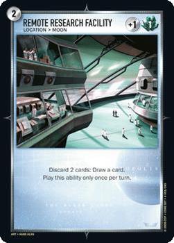 2007 Eve: The Second Genesis Core Set CCG #51 Remote Research Facility Front