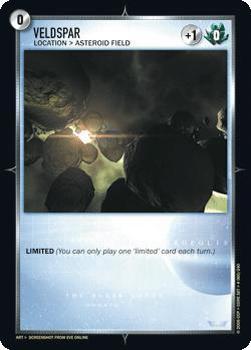 2007 Eve: The Second Genesis Core Set CCG #60 Veldspar Front