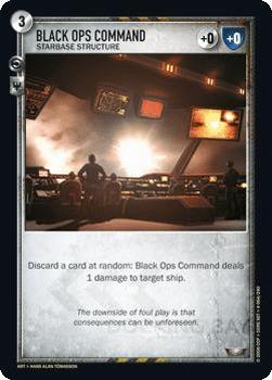 2007 Eve: The Second Genesis Core Set CCG #64 Black Ops Command Front