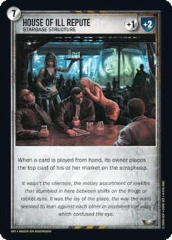 2007 Eve: The Second Genesis Core Set CCG #76 House of Ill Repute Front