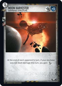 2007 Eve: The Second Genesis Core Set CCG #86 Moon Harvester Front