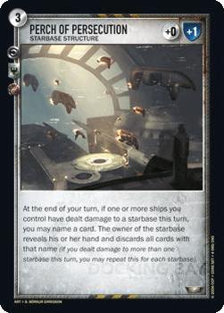 2007 Eve: The Second Genesis Core Set CCG #89 Perch of Persecution Front