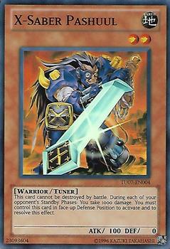 2012 Yu-Gi-Oh! Turbo Pack: Booster Seven English #TU07-EN004 X-Saber Pashuul Front