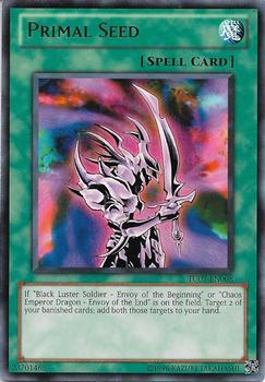 2012 Yu-Gi-Oh! Turbo Pack: Booster Seven English #TU07-EN008 Primal Seed Front