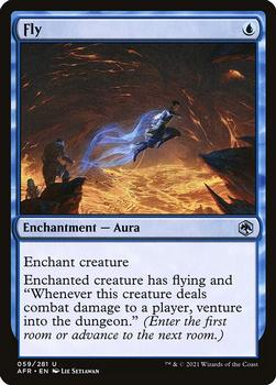 2021 Magic The Gathering Adventures in the Forgotten Realms #59 Fly Front
