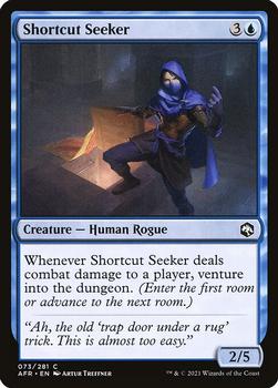2021 Magic The Gathering Adventures in the Forgotten Realms #73 Shortcut Seeker Front